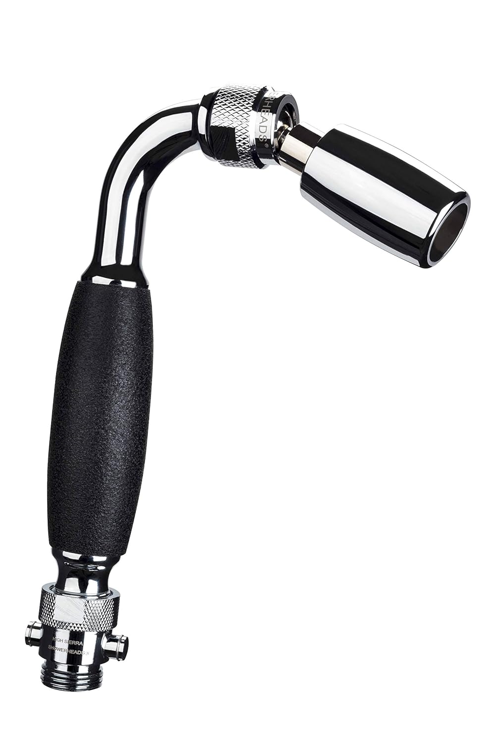 High Sierra's Solid Metal Handheld Showerhead with SlipFree Grip