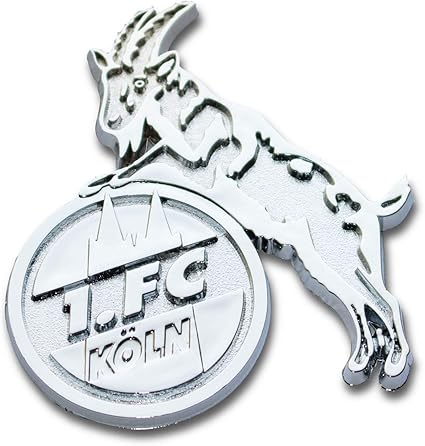 1 Fc Koln Aufkleber Sticker Autoaufkleber Chromlogo Hennes 3d Plus Lesezeichen I Love Koln Amazon De Sport Freizeit