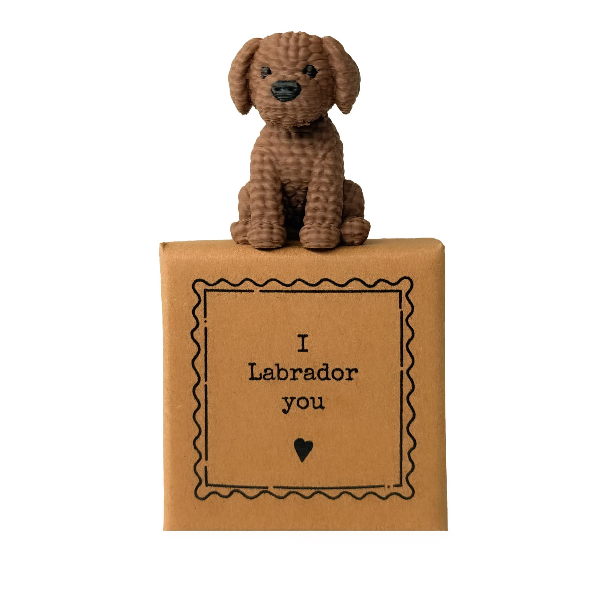 Image Industry I Labrador You - Tiny Little Gifts - Best Friend - Sentimental Gifts - Dog Lovers - Labrador (Chocolate)