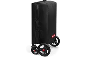 Baby Stroller Wagon Travel Cover, Toddler Stroller Bag, Radio Flyer Travel Cover for Voya Stroll ‘N Wagon 4 Seater High Sides