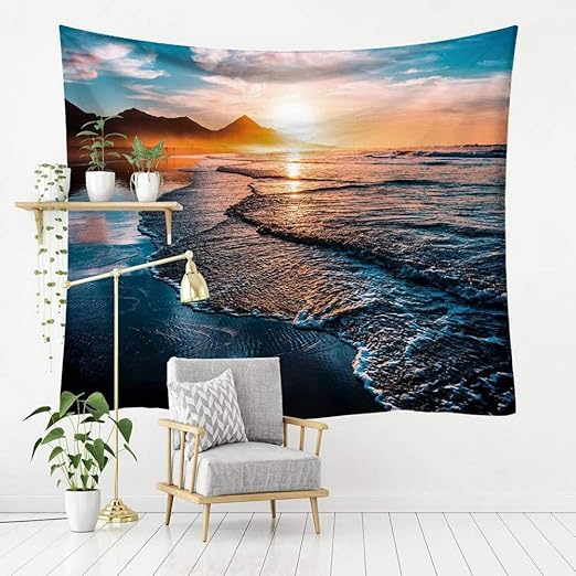 Wandbehange Naturliche Landschaft Strand Sommer Serie