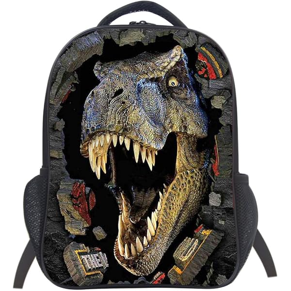 Amazon.com | VEEWOW 16inch Animals School Bag Dinosaur Backpack