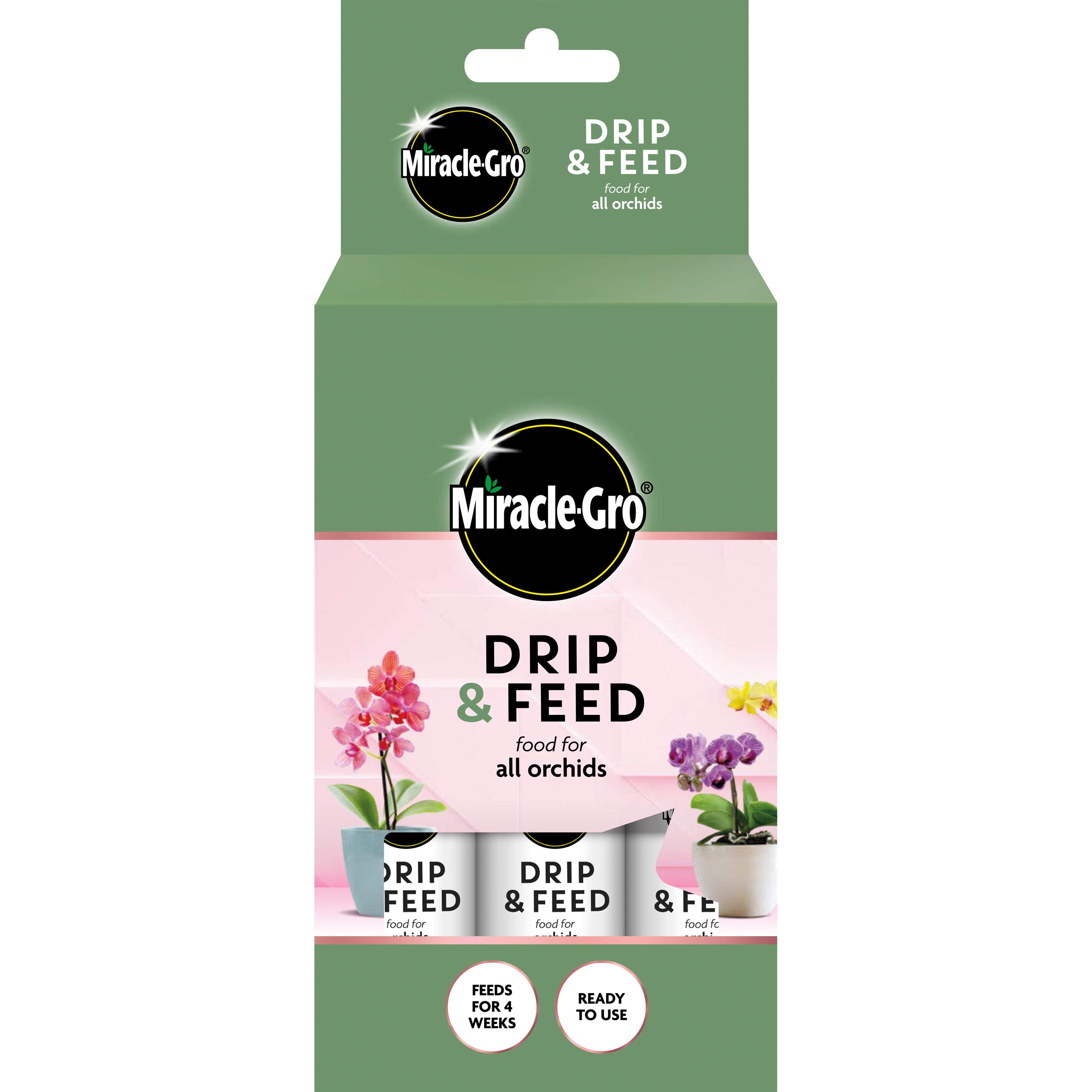 Miracle-Gro Drip & Feed Orchid Food, 3 Pack