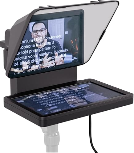 Amazon.com : FEELWORLD TP10 Portable 10-inch Folding Teleprompter