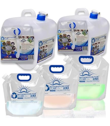 Reliance Products Fold-A-Carrier 5 Gallon Collapsible Water Container