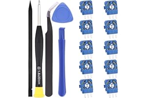 IKPEK 10pcs 2K3 Ohm Potentiometer Replacement for Dualsense PS5 Controller, Trim Pot Resistor Thumbstick Module Sensor for ALPS Analog Joystick