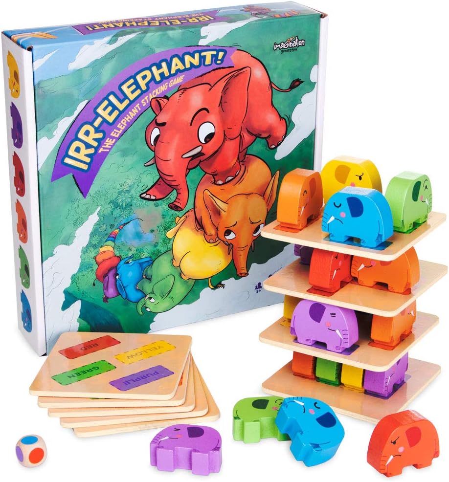 elephant stacking toy