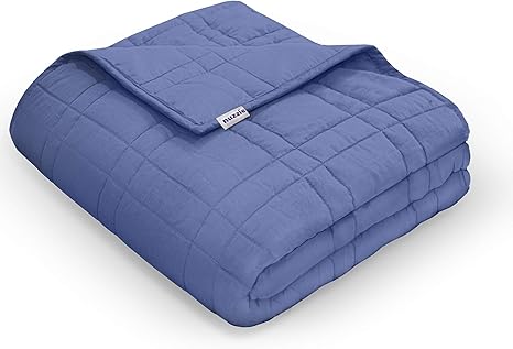 Amazon.com: Nuzzie Weighted Blanket [New 2021] - 20 lbs Full/Queen