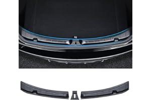 TOPABYTE Rear Bumper Guard for Tesla Model 3 Highland 2025 2024 Rear Trunk Bumper Guard TPE Anti Scratch Protection Trunk Door Sill Protector for New Model 3 Accessories