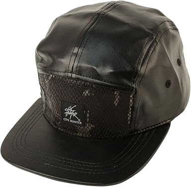 leather cadet cap