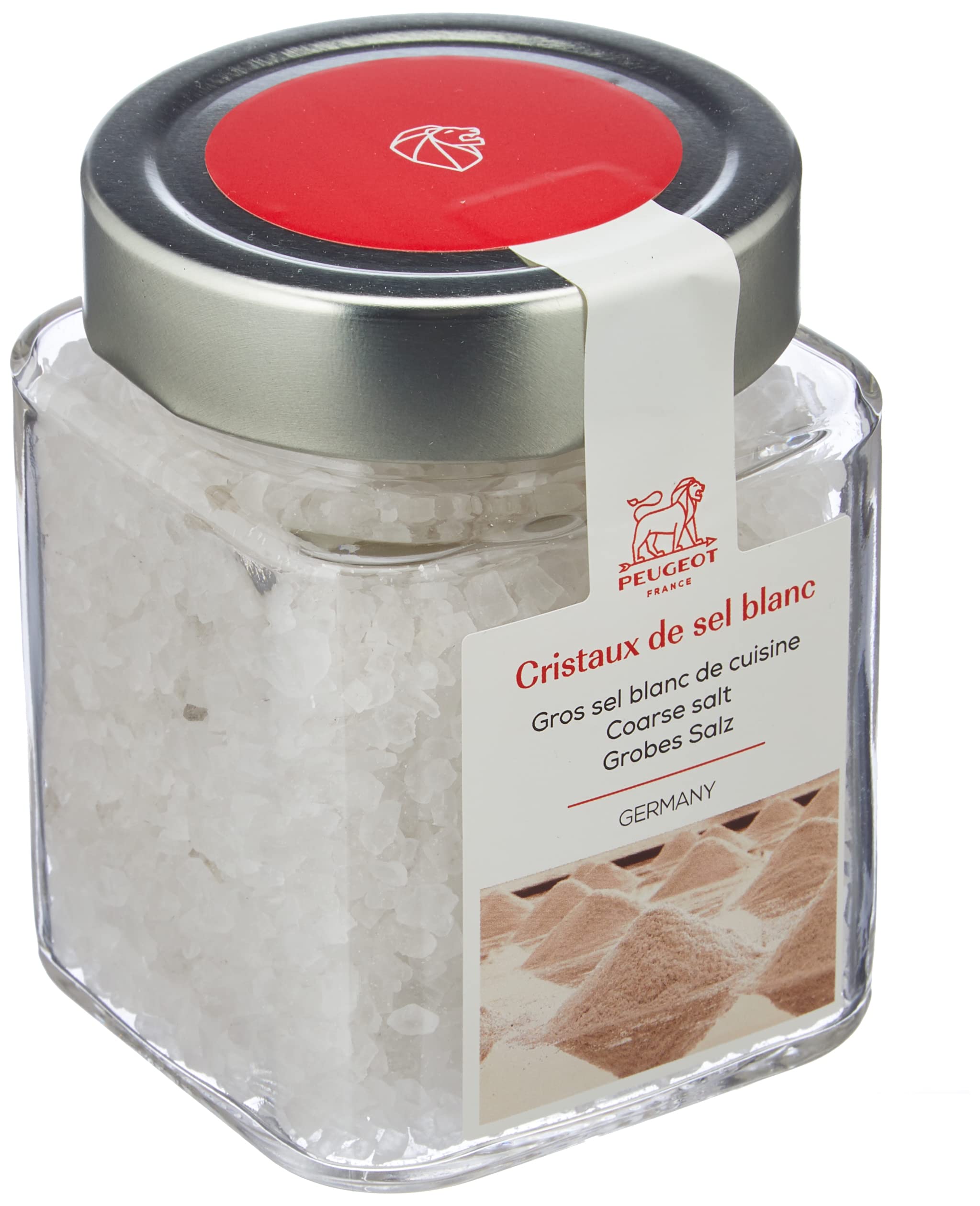 Peugeot - Spice Jar - White Coarse Salt, Germany, 370 g