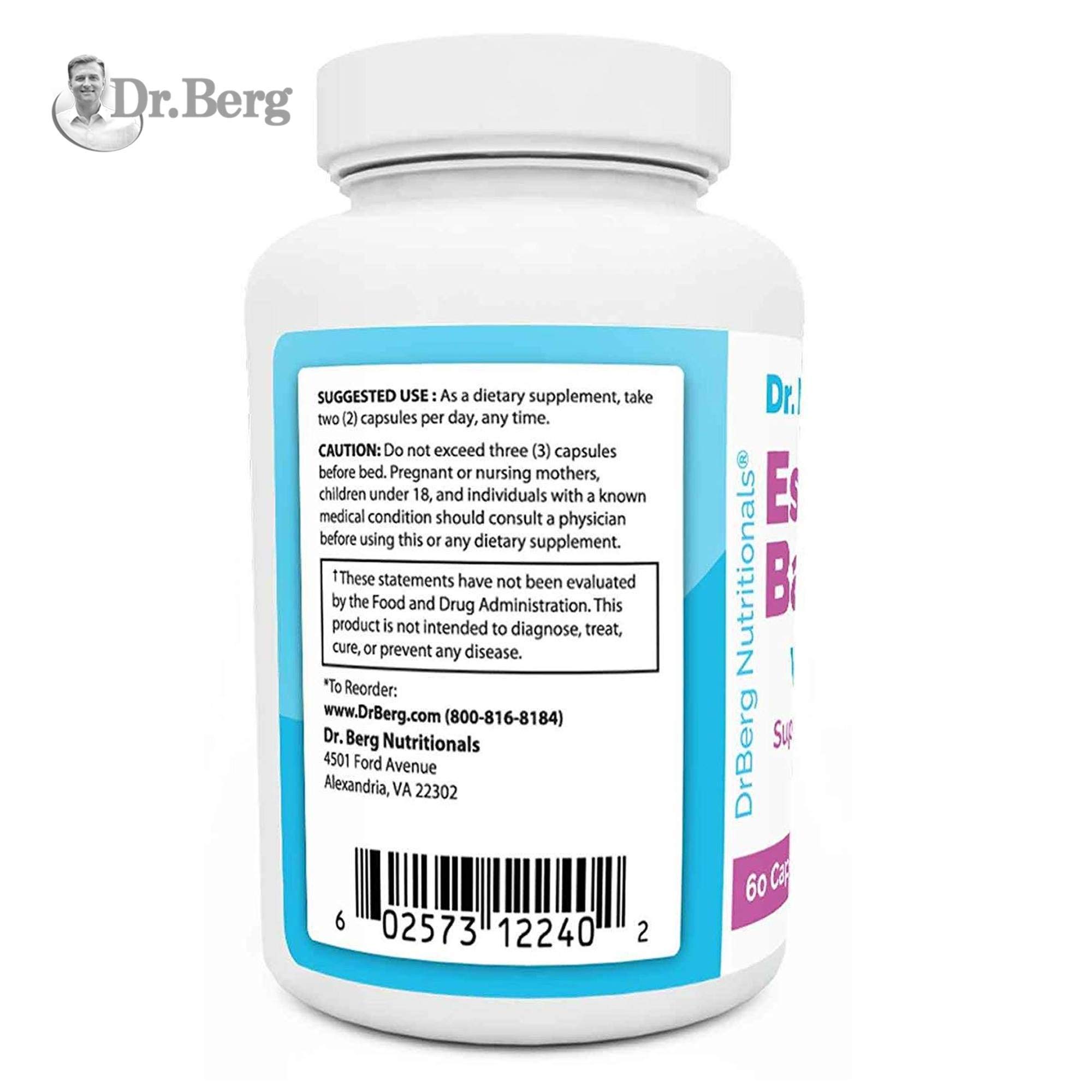 Dr. Berg’s Estrogen Balance with DIM Diindolylmethane Natural