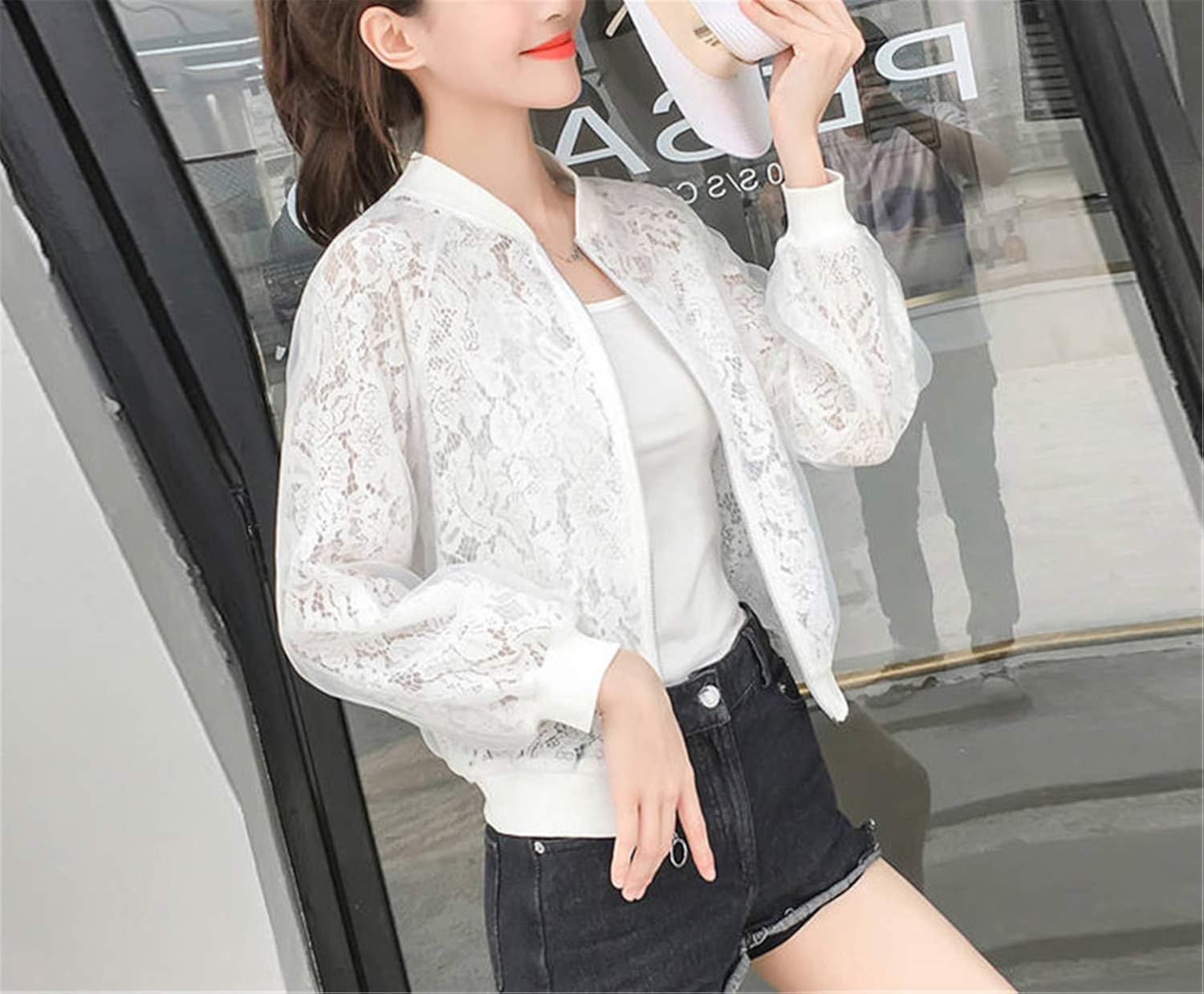 Summer Organza Thin Jacket Women 