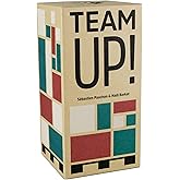 Team Up! Cooperative Stacking and Organization Game with Wooden Components, Hands-On Strategy Game, Fun Family Game for Kids & Adults, Ages 7+, 1-4 Players, 20 Minute Playtime, Made by Helvetiq