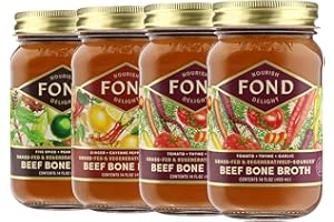 FOND NOURISH DELIGHT FOND Grassfed Beef Bone Broth Variety Pack