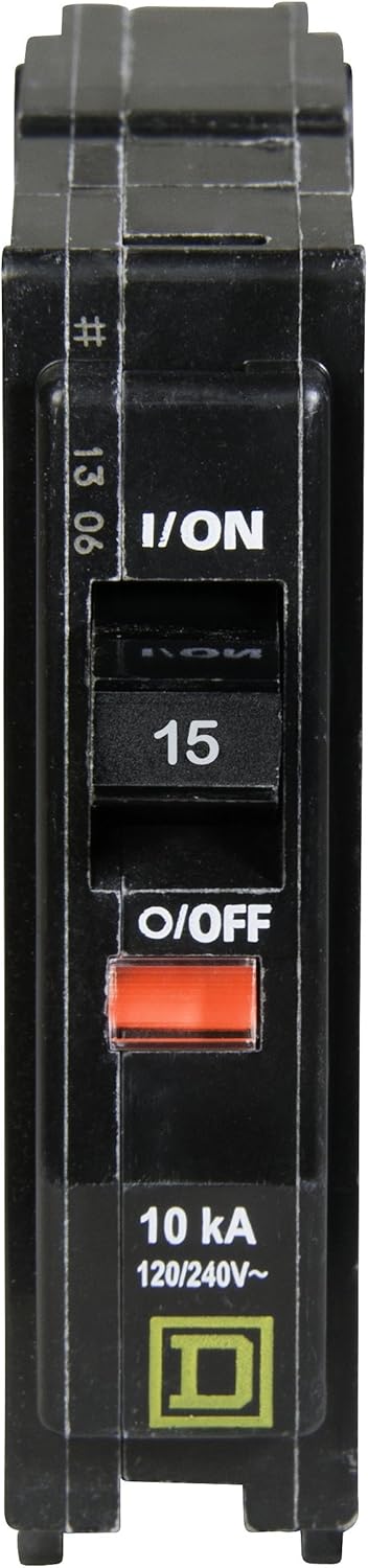 Your One Source QO115CP 15-Amp 1-Pole Plug-On Circuit Breaker - - 