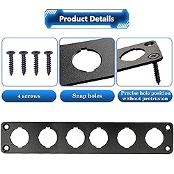 Rocker Switch Panel, Rocker Toggle Switch Aluminum