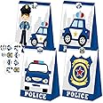 24pc Police Gift Bags - Party Favors & Decorations for Kids