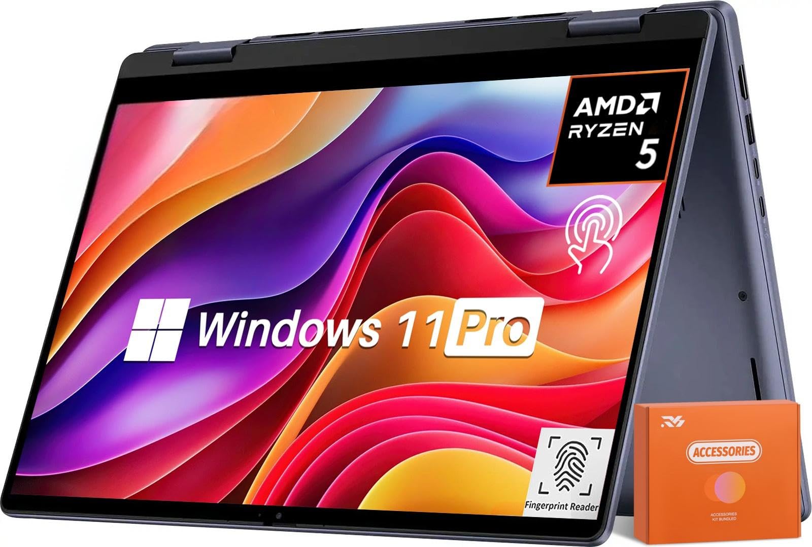 Dell inspiron 14 2-in-1 Laptop, AMD R5 8640HS