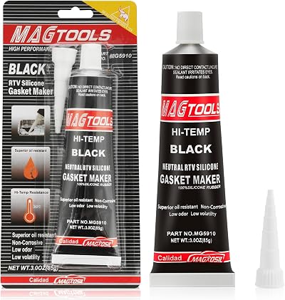Flintronic RTV Engine Sealant 85ml Black High Temp Silicone Gasket Sealant