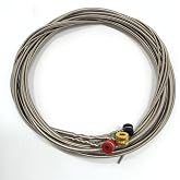 Amuic U&bull;Bass Strings Set, Stainless Steel 4 Strings Set for Bass Guitar (4 Strings)