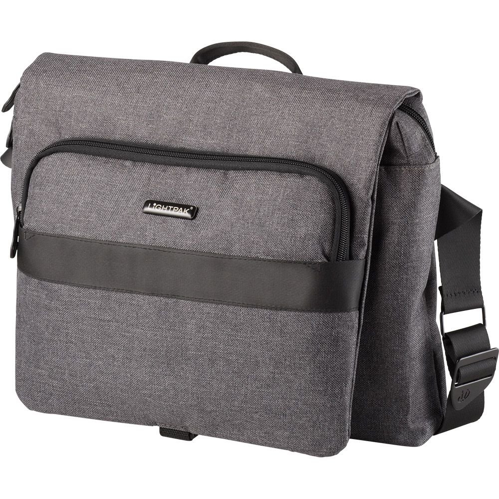 Lightpak Shoulder Bag Walker, 35 cm, 5 L, Gray
