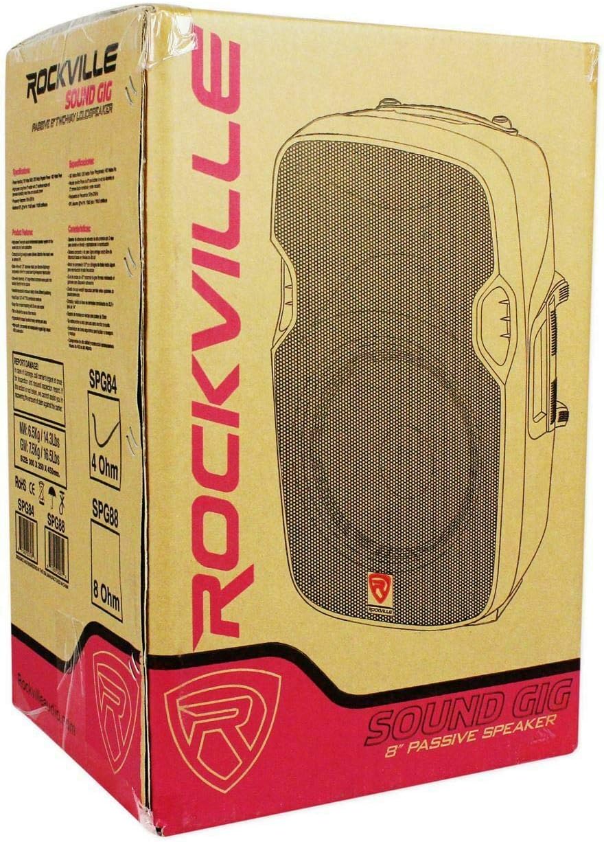 4 ohm passive pa speakers