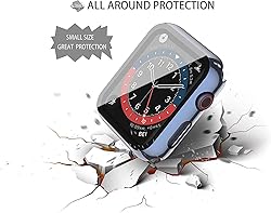 Misxi 2 Pack Hard PC Case with Tempered Glass