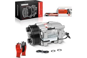 A-Premium Air Conditioner AC Compressor with Clutch Compatible with Dodge Ram 2500 2006-2009, Ram 3500 2006-2009, Ram 4500 20