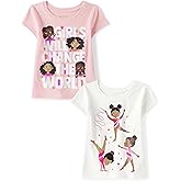 The Children's Place Baby-Girls and Toddler Assorted Everyday Short Sleeve Graphic T-Shirts,multipacks