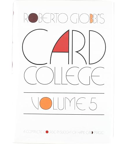 Amazon.com: Card College Light by Roberto Giobbi - Book : Roberto