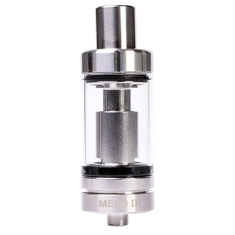 Eleaf Melo 3 Clearomizer 4 ml, Durchmesser 22 mm, Riccardo Verdampfer für e-Zigarette, silber