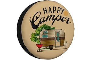 MAEDUE 15 Inch Spare Tire Cover Weatherproof Sun Protection 15 Inch Wheel Tire Cover Universal Fit Trailers RV SUV Truck Camper Travel (15" for tire Diameter 27.55"-29.52"/70-75cm)