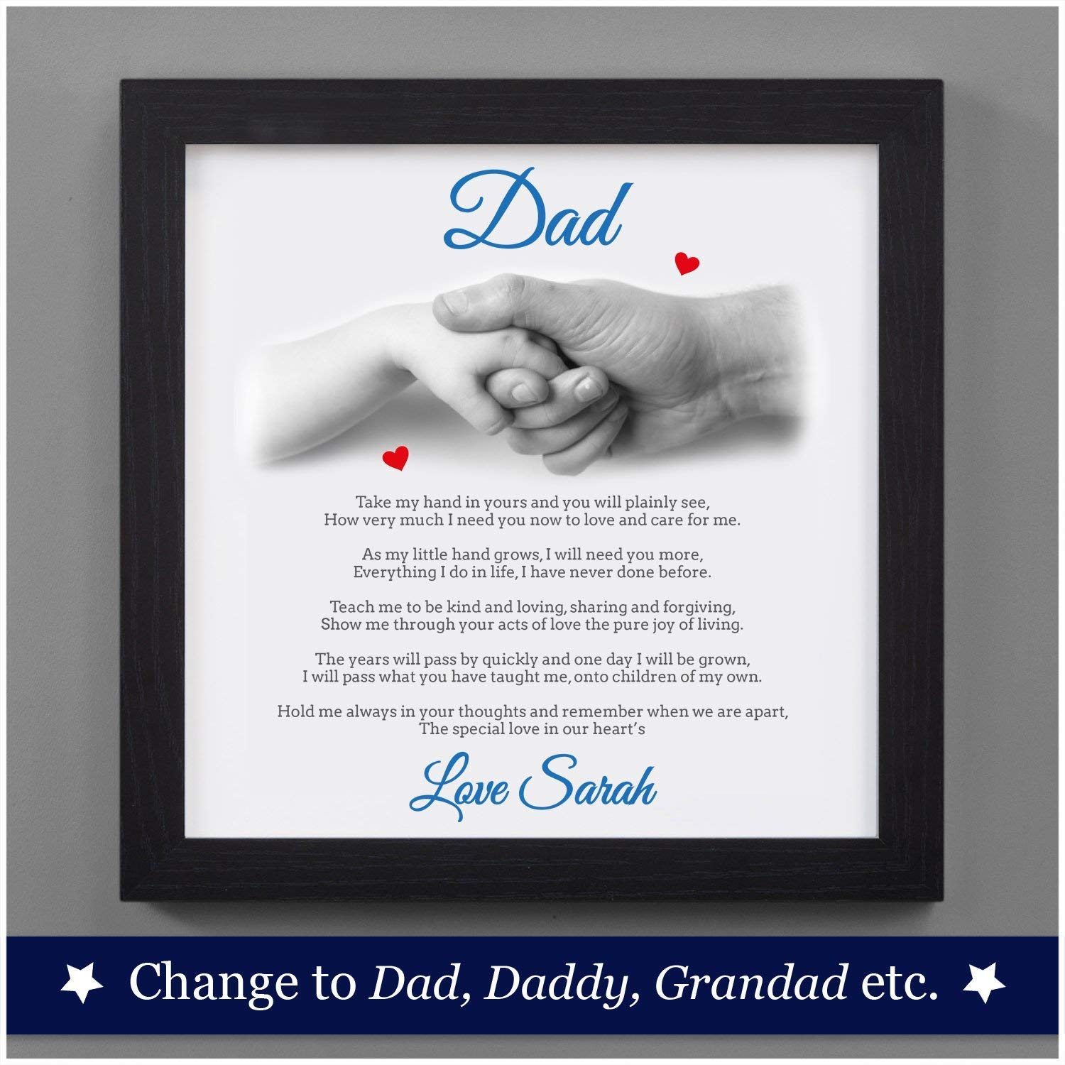 1st fathers day gifts from son