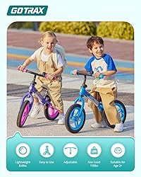 Gotrax KS12 Balance Bike for 2-5, 12" Toddlers Push