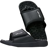 BALLOP Bedking Acupressure Slide Sandals for Men - Foot Massage Slipper with Asymmetric Reflexology Points & Arch Support for Pain Relief and All-Day Comfort