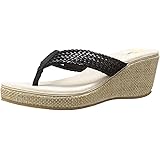 clarks collection women's avaleen ocean platform wedge thong sandals