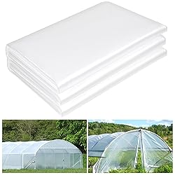 24 x 26 FT Clear Greenhouse Plastic Sheeting, 6 Mil