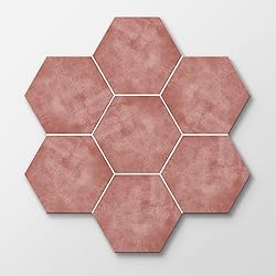 Alwayspon 24Pcs Hexagon LVT Flooring Peel and Stick