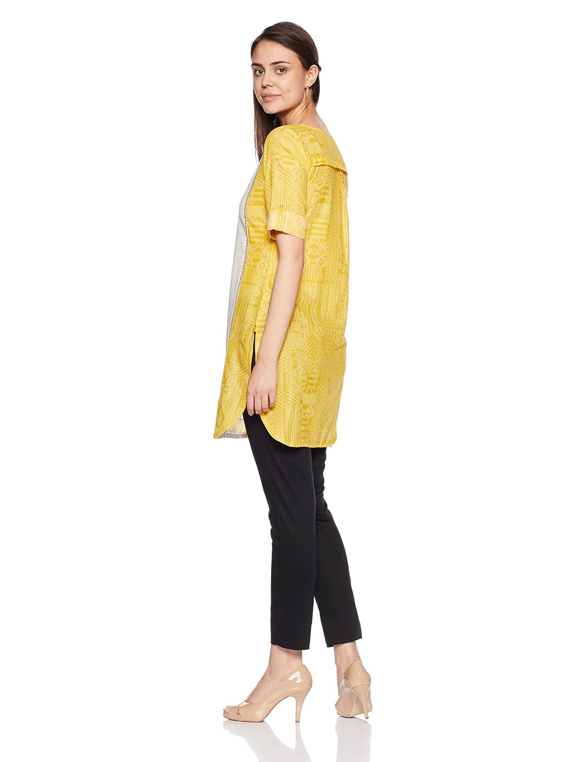 aurelia women's straight fit kurta