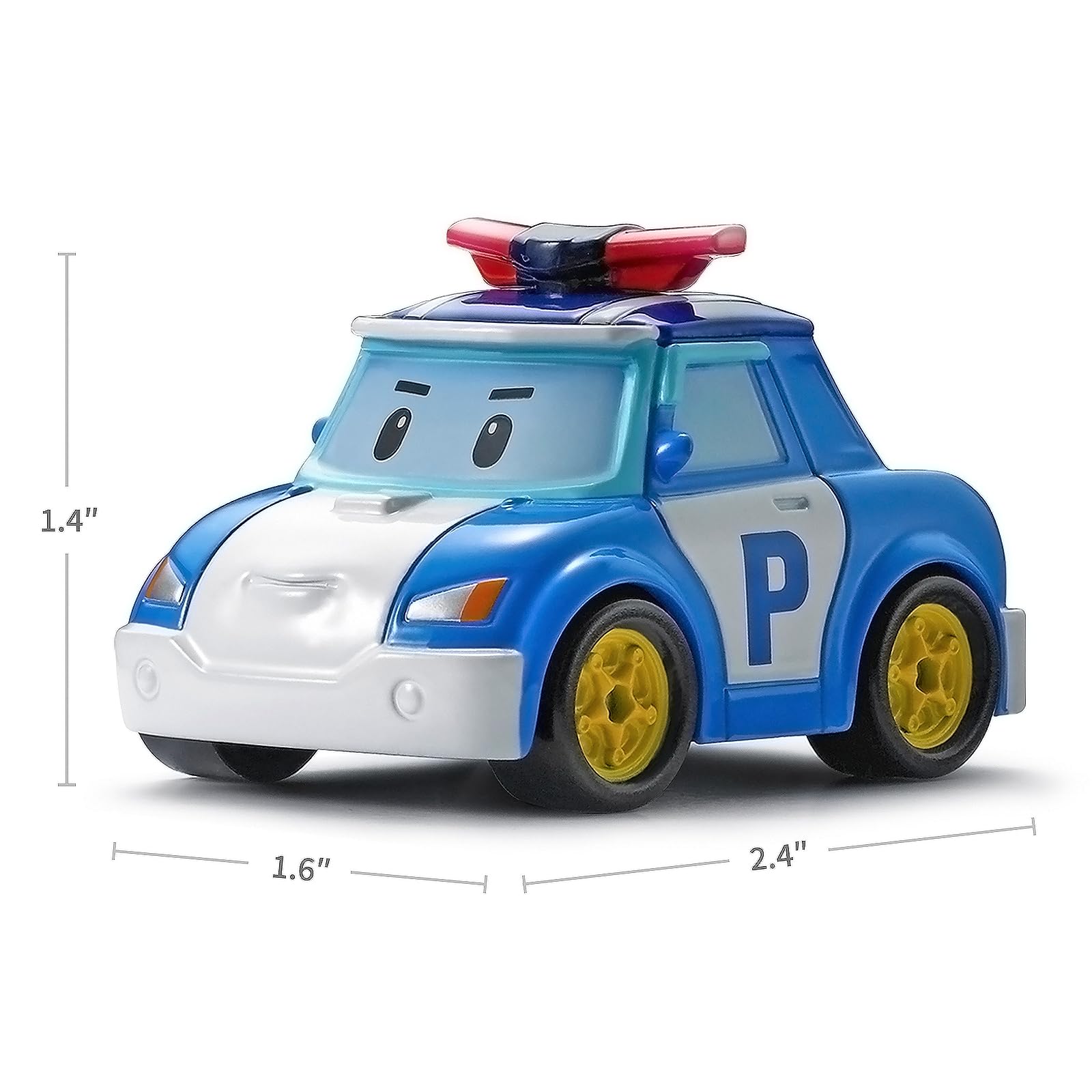 Robocar Poli DIE-CAST Poli Police Car – Metal Vehicle Toy for Toddlers | Birthday & Party Gift for Boys & Girls Ages 1–5