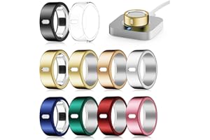Snyeest 10 Pack Cover Compatible for Oura Ring 4/Gen 3 Heritage/Gen 3 Horizon,(NOT Compatible with Oura 4 Ceramic),Charging Directly,Rugged TPU Elastic Finger Protector for Workout Women Men-Size 84.3 out of 5 stars 661 offer from $13.99