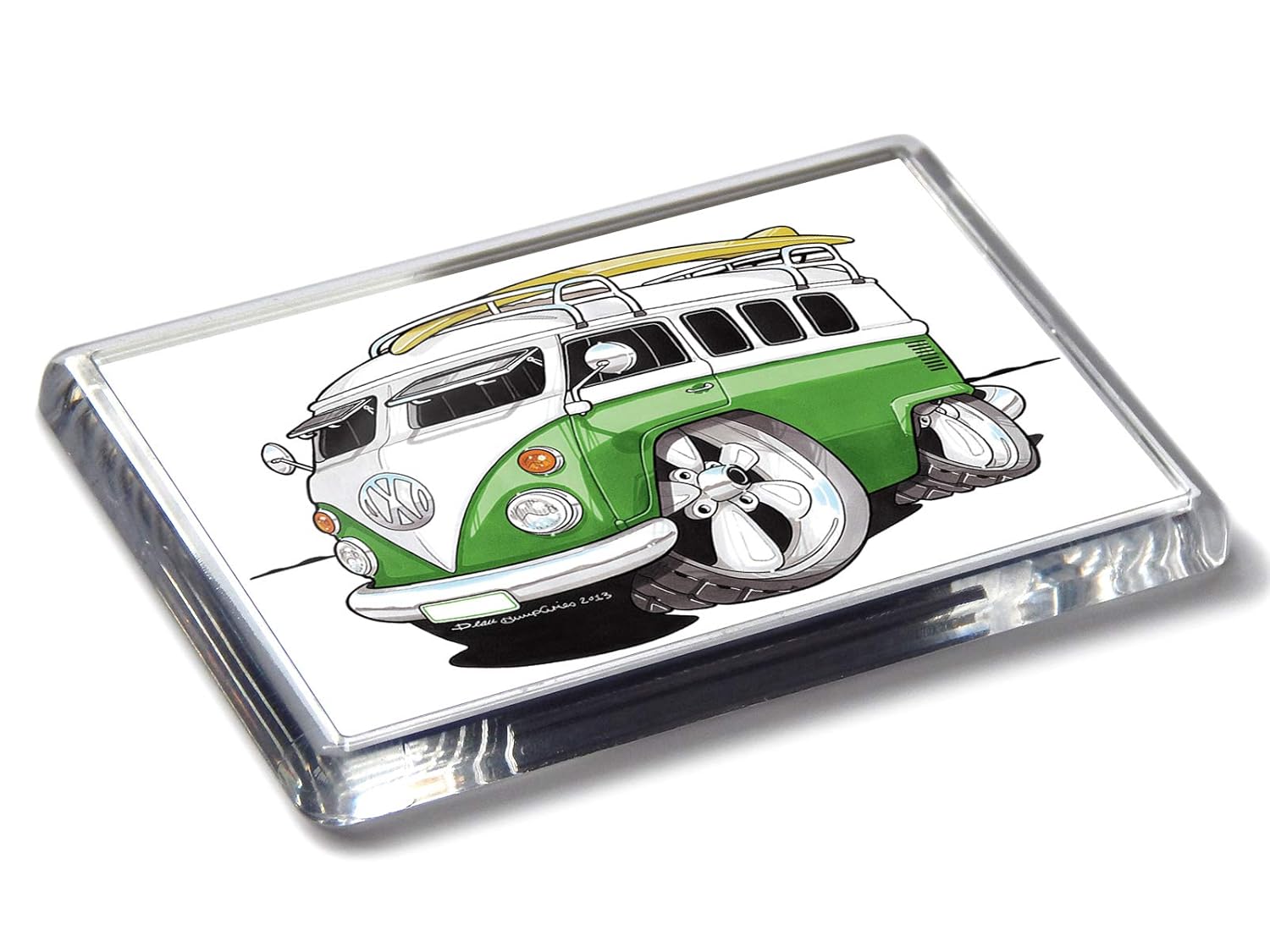 Koolart Cartoon Car Classic - Imán para Nevera (acrílico), diseño ...