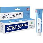 Drs Pharmacy Acne Clear Gel &ndash; 0.5% Salicylic Acid Daily Defense &ndash; 1 oz, Made in USA