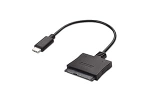 Cable Matters USB C to SATA Adapter (USB-C to SATA Gen 2 10Gpbs) Thunderbolt 4 / USB4 / Thunderbolt 3 Port Compatible - 10 In