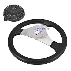 Trkimal Steering Wheel, 300mm Steering Wheel with