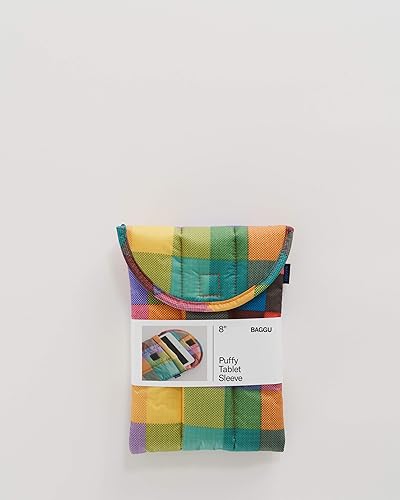 BAGGU Puffy Tablet Sleeve, Ripstop Nylon 8