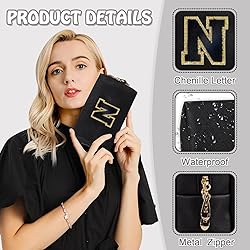 Personalized Small Travel Initial Preppy Makeup