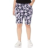Gloria Vanderbilt Womens Amanda High Rise Bermuda Short Petite