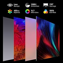 ForHelp True 4K Portable Monitor - 15.6inch UHD